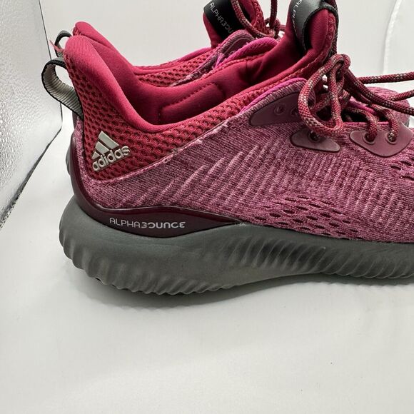 Adidas Alphabounce EM 'Mystery Ruby' Women’s Running Size 8 - Picture 2 of 12